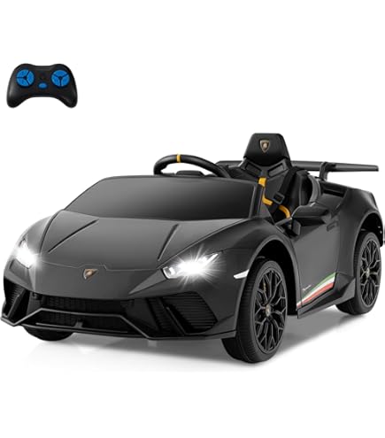 Amazon.com: Mini Moto Lamborghini 12V White (2.4Ghz Rc